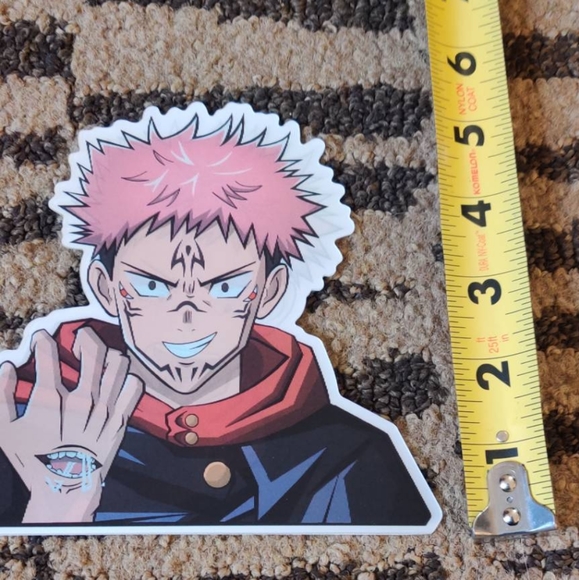 Sukuna Jujutsu Kaisen Motion Sticker Anime - Picture 5 of 5